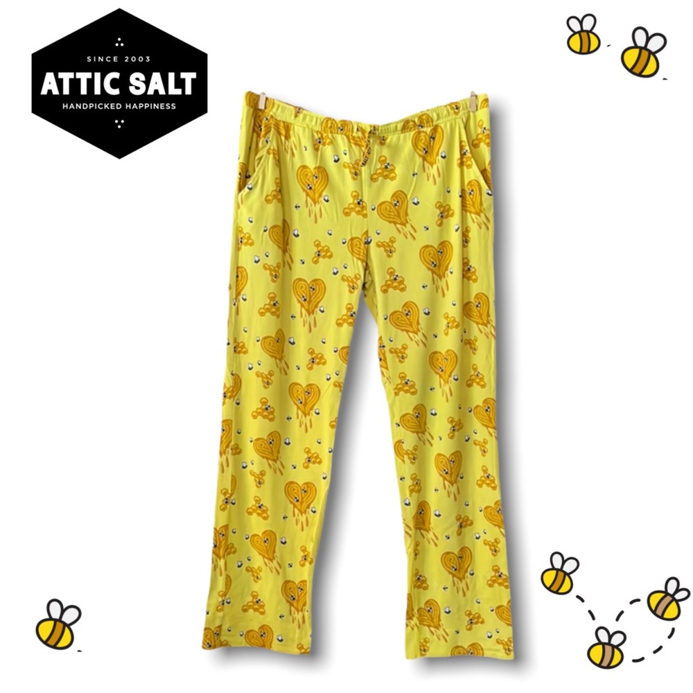Attic Salt Honey Bee PJ Pants